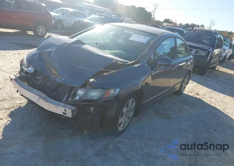 2011 Honda Civic Lx from USA, damaged, VIN 19XFA1F51BE033177